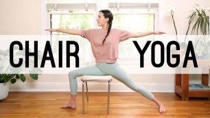 'Chair Yoga - Yoga For Seniors | Yoga With Adriene'