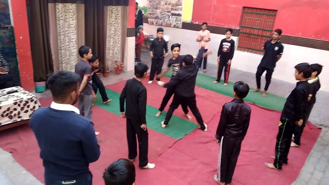 'Black commandos (Self defence yellow belt demo)'