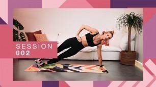 'Bare By Vogue Fitness | Upper and lower body super set workout with Sarah Lindsay'