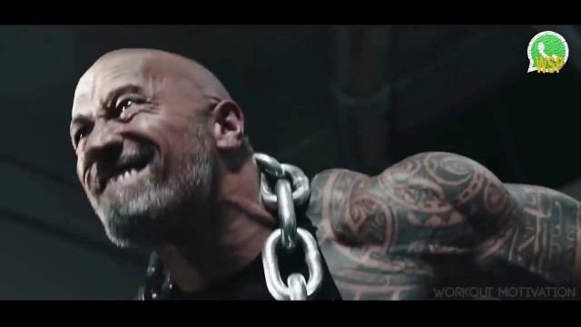 'Dwayne Johnson (The Rock) Workout - Motivational Whatsapp status.'