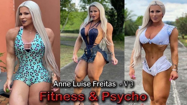 'Beautiful Anne Luise Freitas Fitness Model | Anne Luise Freitas Fbb Pro | Anne Luise Motivation'